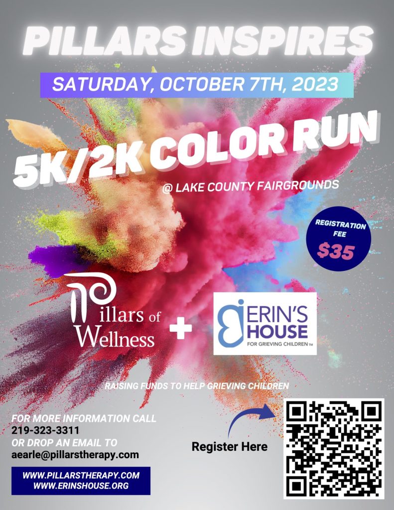 5K Event Pillars of Wellness